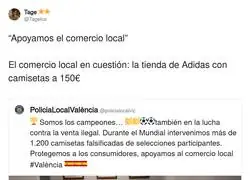 El comercio local no son las megafranquicias de Adidas