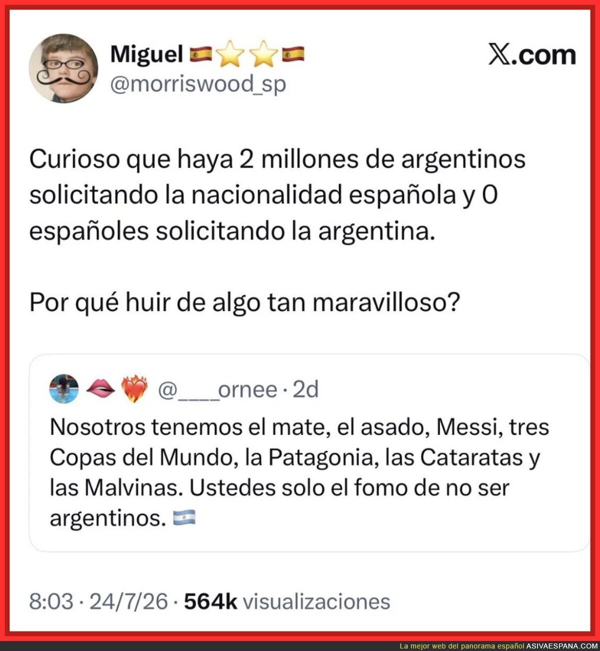 El zasca que se ha escuchado en las Malvinas