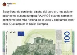 Lo de los billetes con p&aacute;jaros qu&eacute; es