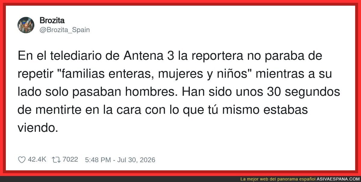 Antena3, das mucho asco