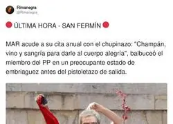 Champ&aacute;n, vino y sangr&iacute;a pa darle al cuerpo alegr&iacute;a
