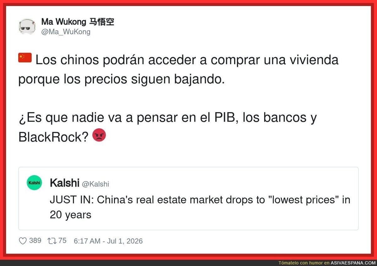Otra vez nos pasan por delante