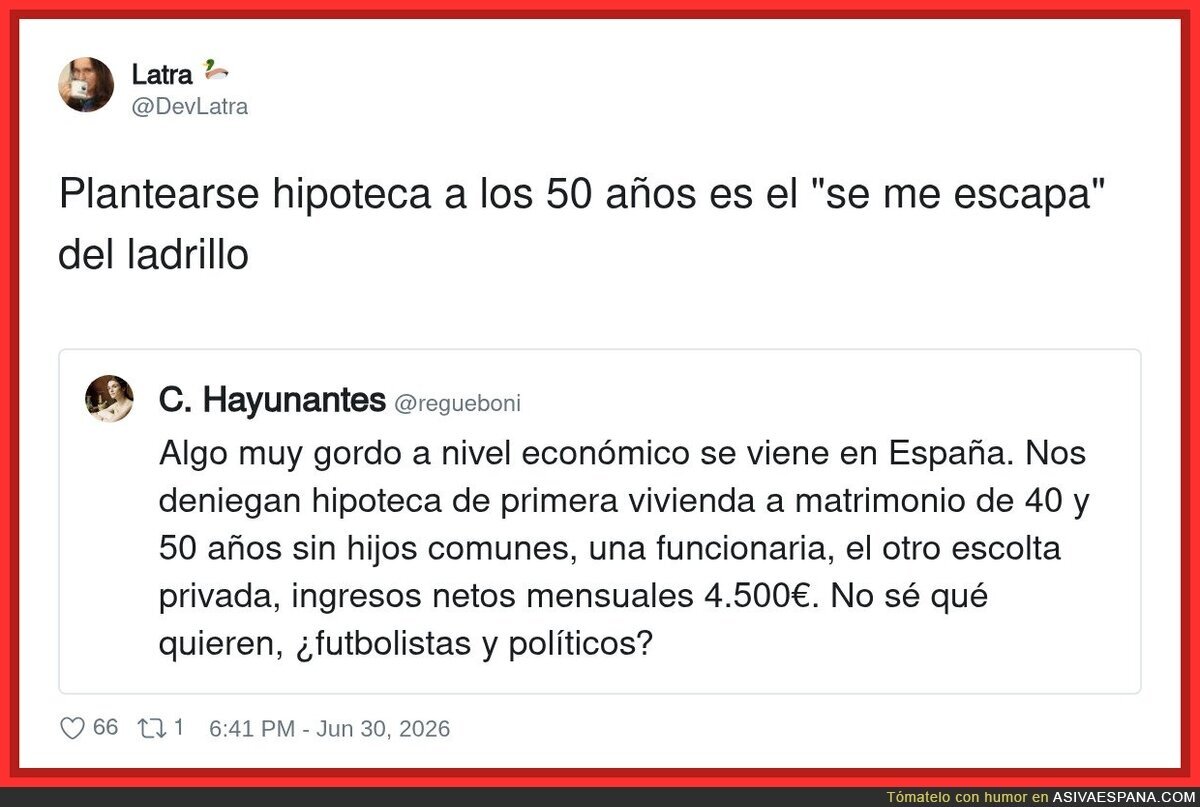 Se te pasa el arroz de la vivienda