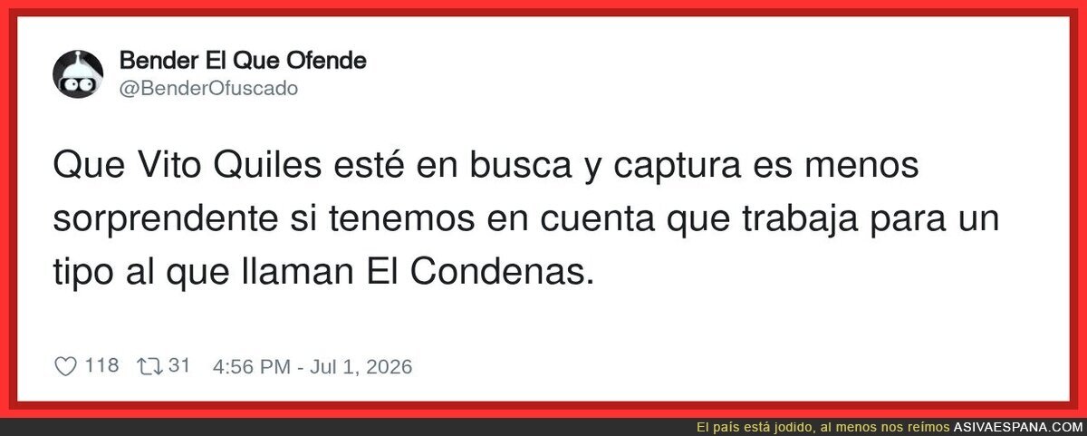 Nada sorprendente