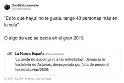 La amenaza del hostelero asturiano