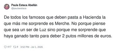 Merche es dura de pelar