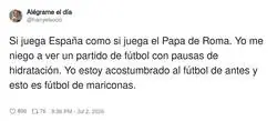 Esto no es el f&uacute;tbol que conoc&iacute; yo
