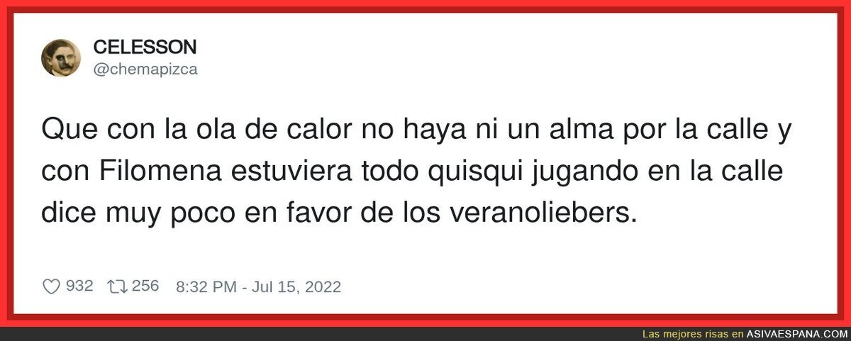 Team calor, ¿algo que decir?