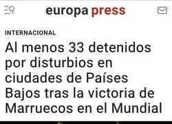 Parece que Pa&iacute;ses Bajos tiene cosas en com&uacute;n con Par&iacute;s