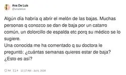 Los m&eacute;dicos espa&ntilde;oles repartiendo bajas como si fueran cromos del &Aacute;lbum de Panini