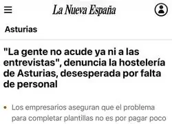 EEn realidad nadie quiere currar 12 horas por dos caf&eacute;s y una palmadita en la espalda