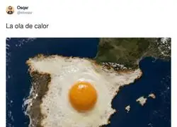 Se puede fre&iacute;r un huevo en toda Espa&ntilde;a