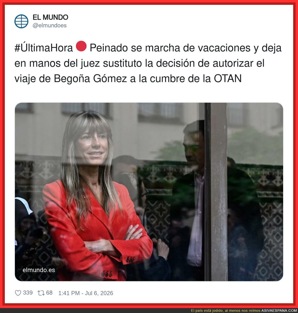 El marrón para otro