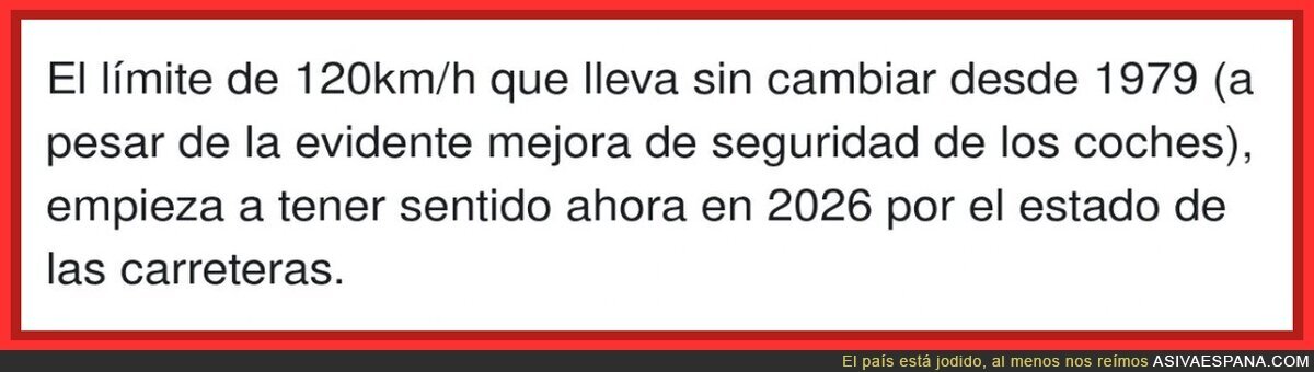 Pues a seguir a 120