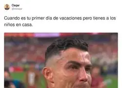 Cuando te prometiste una semana de relax y los cr&iacute;os descubren que existes