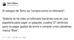 Temu: el eslogan dice billonario, pero tu cartera dice estudiante de FP