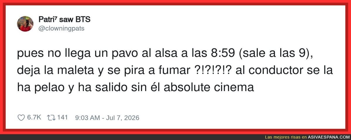 Me parece una buena forma de enviar droja sin arriesgar