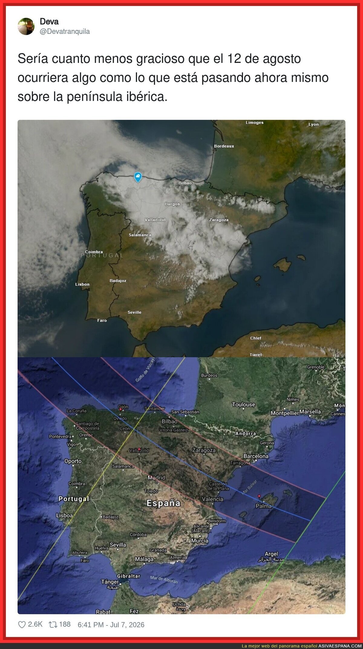 Se nos jode el eclipse