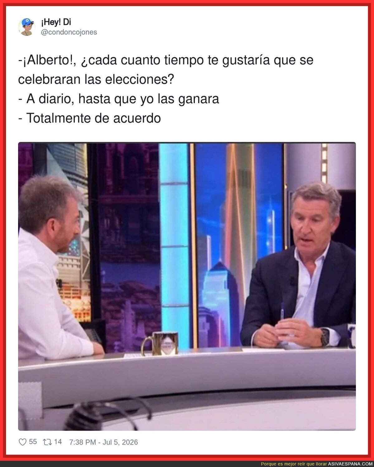 Feijoo sigue intent&aacute;ndolo