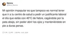 Normal hasta que te toca ir a que te sellen el papelito del curro estando hecho un Cristo