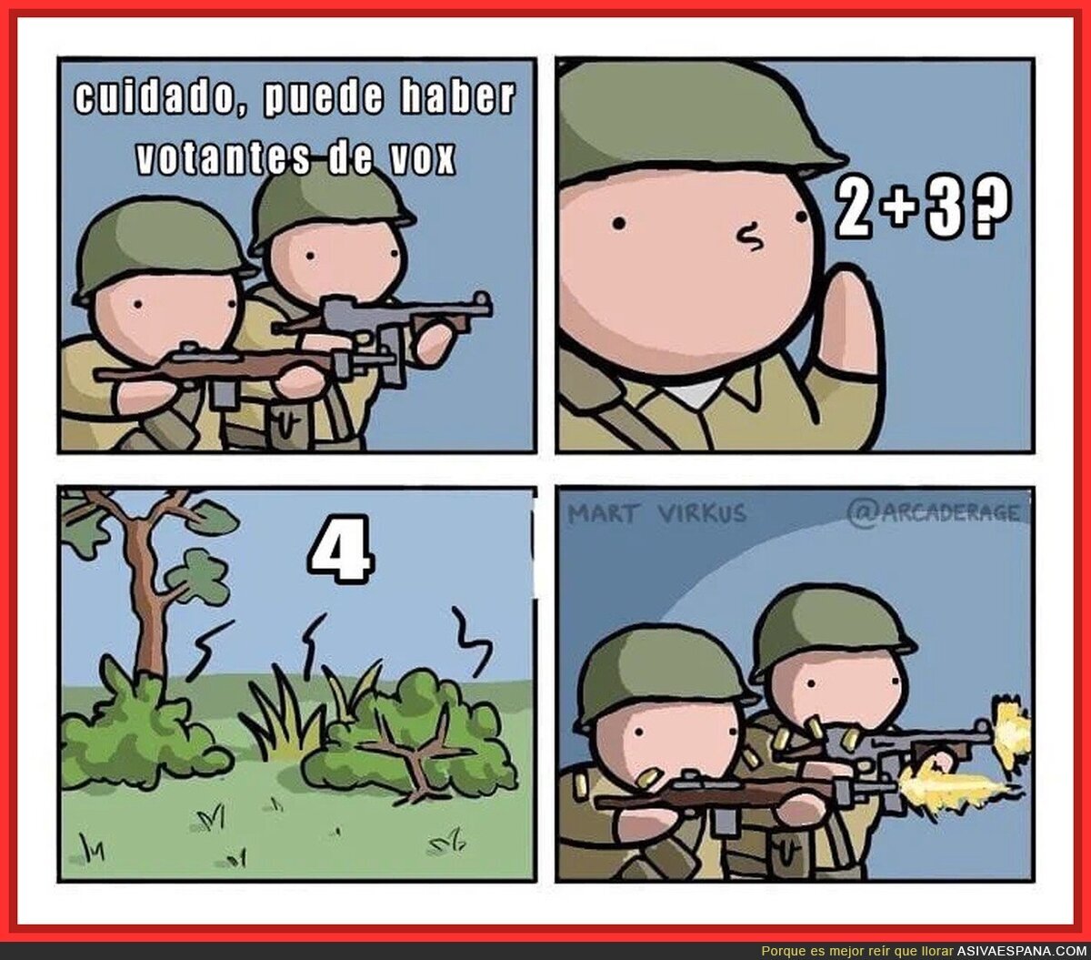 Cuando te das cuenta de que el votante de Vox es m&aacute;s peligroso que el objetivo