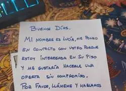 Ser&iacute;a una pena que alguien pillase su tel&eacute;fono y apuntase "a Luc&iacute;a" a todas las listas de llamadas de spam posibles
