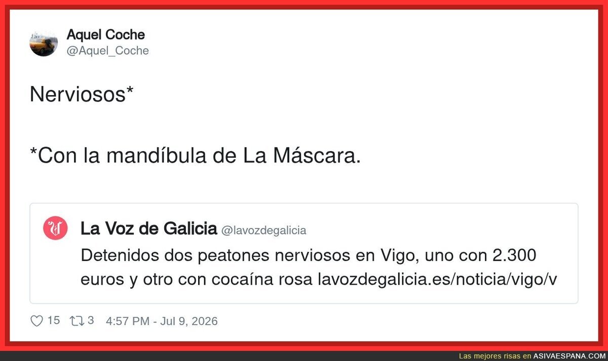 ¿Nerviosos o hasta arriba?