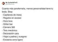 60k para una boda, estoy dando volteretas
