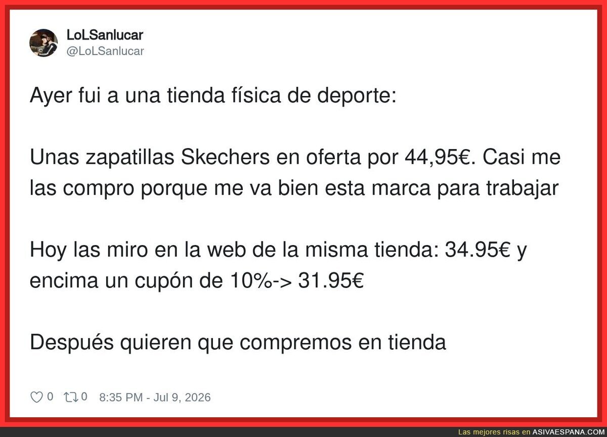 Van a quedar 4 tiendas f&iacute;sicas