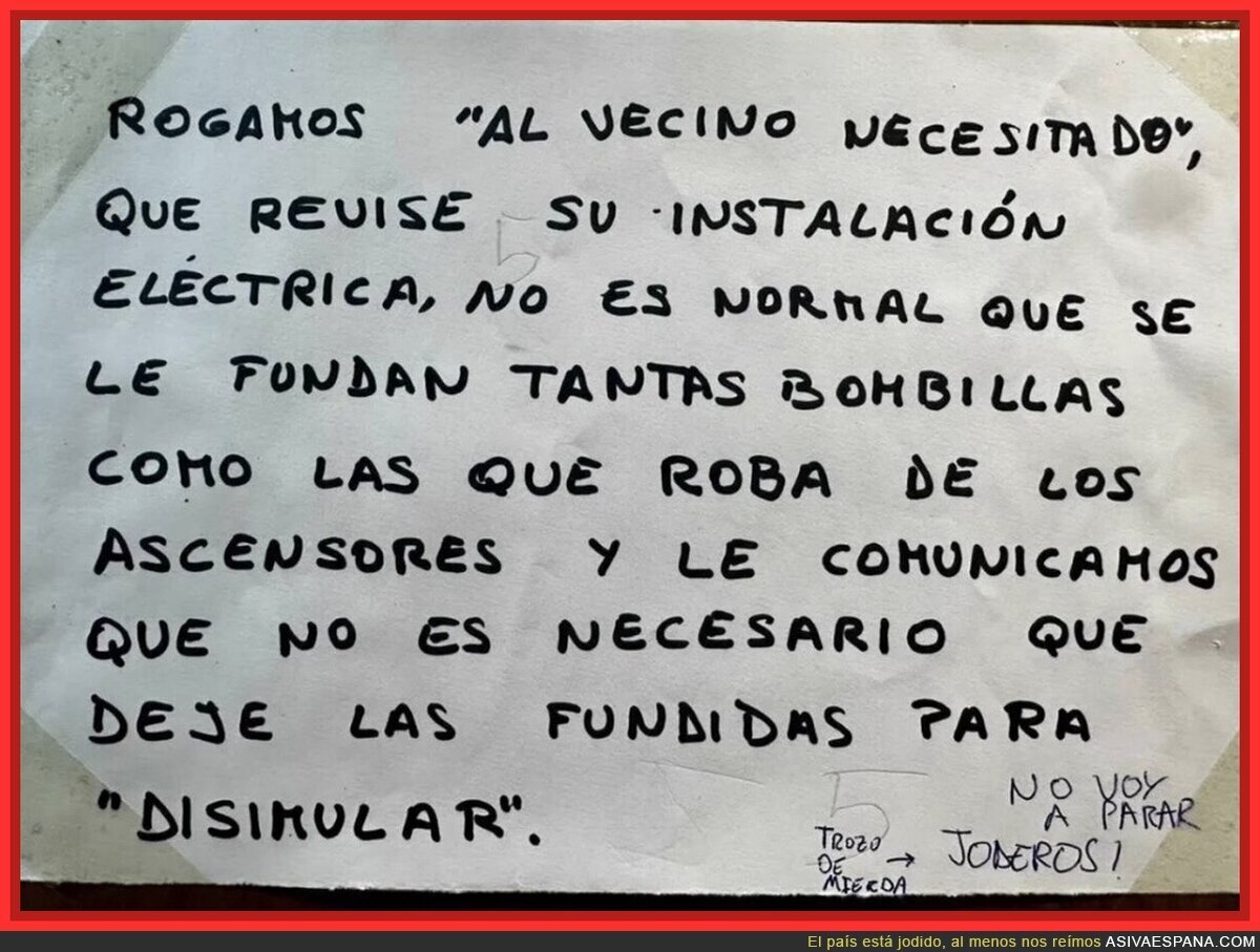 El ladrón de bombillas