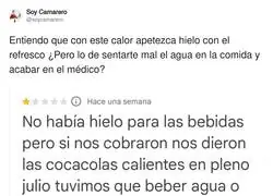 &iquest;Qu&eacute; es esto de beber con agua? por @soycamarero