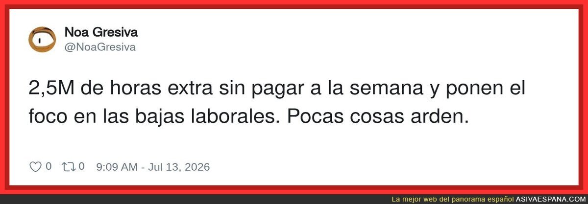 Ah sí, trabajar gratis es lo que te falta para ser más productivo, que buena idea