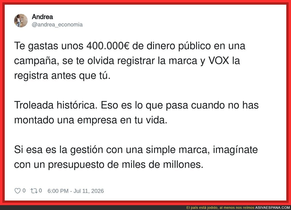 Esto tiene que doler