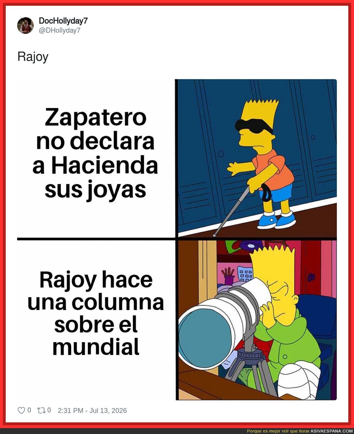 Diferencias entre Rajoy y Zapatero