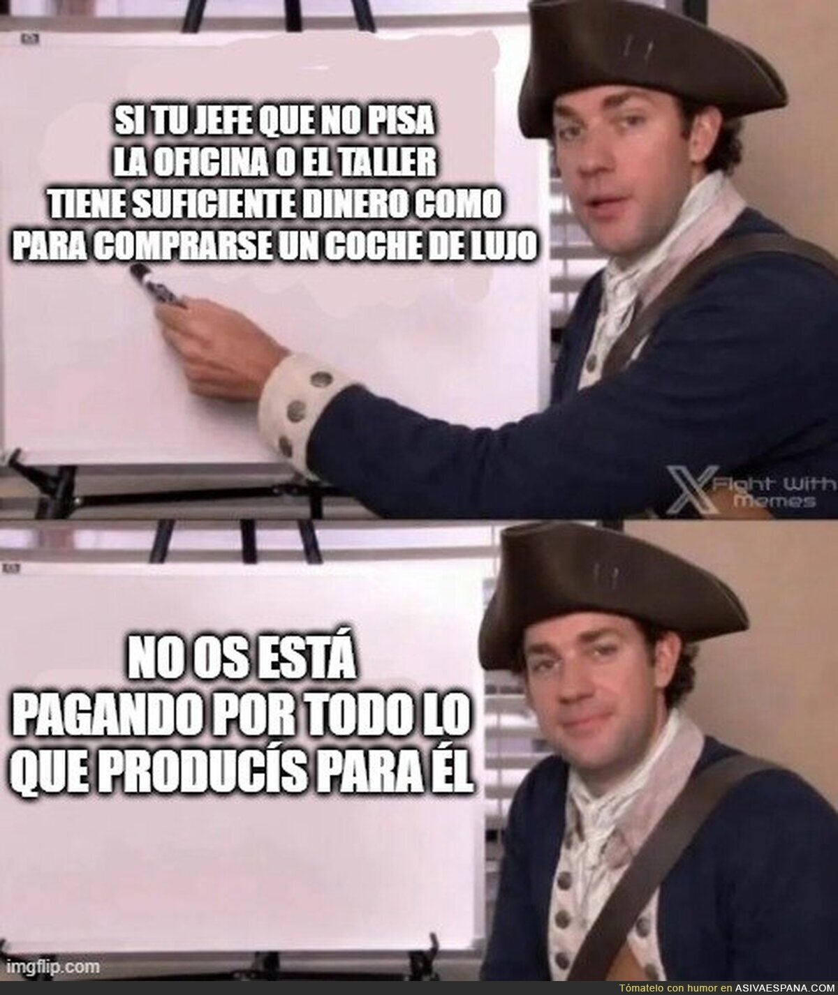 Pero la culpa es del comunismo, &iquest;verdad, fachapobres?