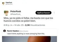 Se conforma con poco