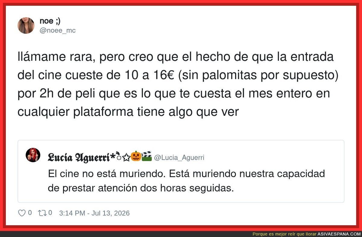 No es de extrañar