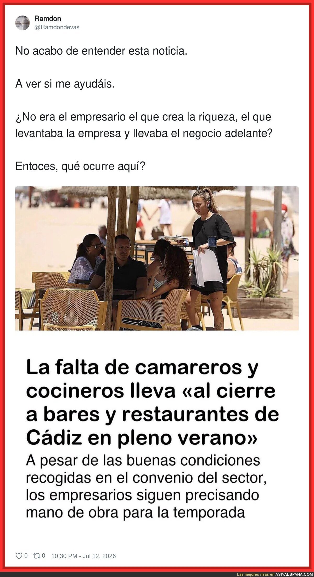 ¿Por qué será?