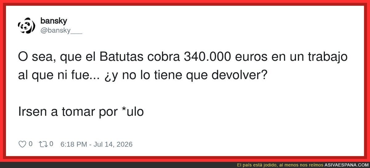 Irsen todos, por @bansky___