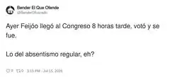 C&oacute;mo no dar ejemplo. By Feijoo