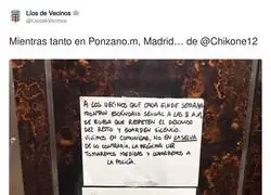 Menuda fiesta de mensajes en esta comunidad
