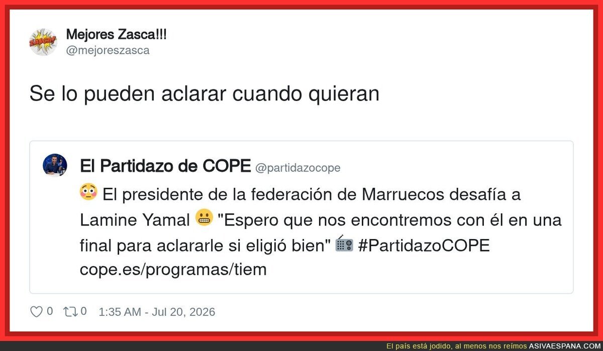 No los vimos en la final