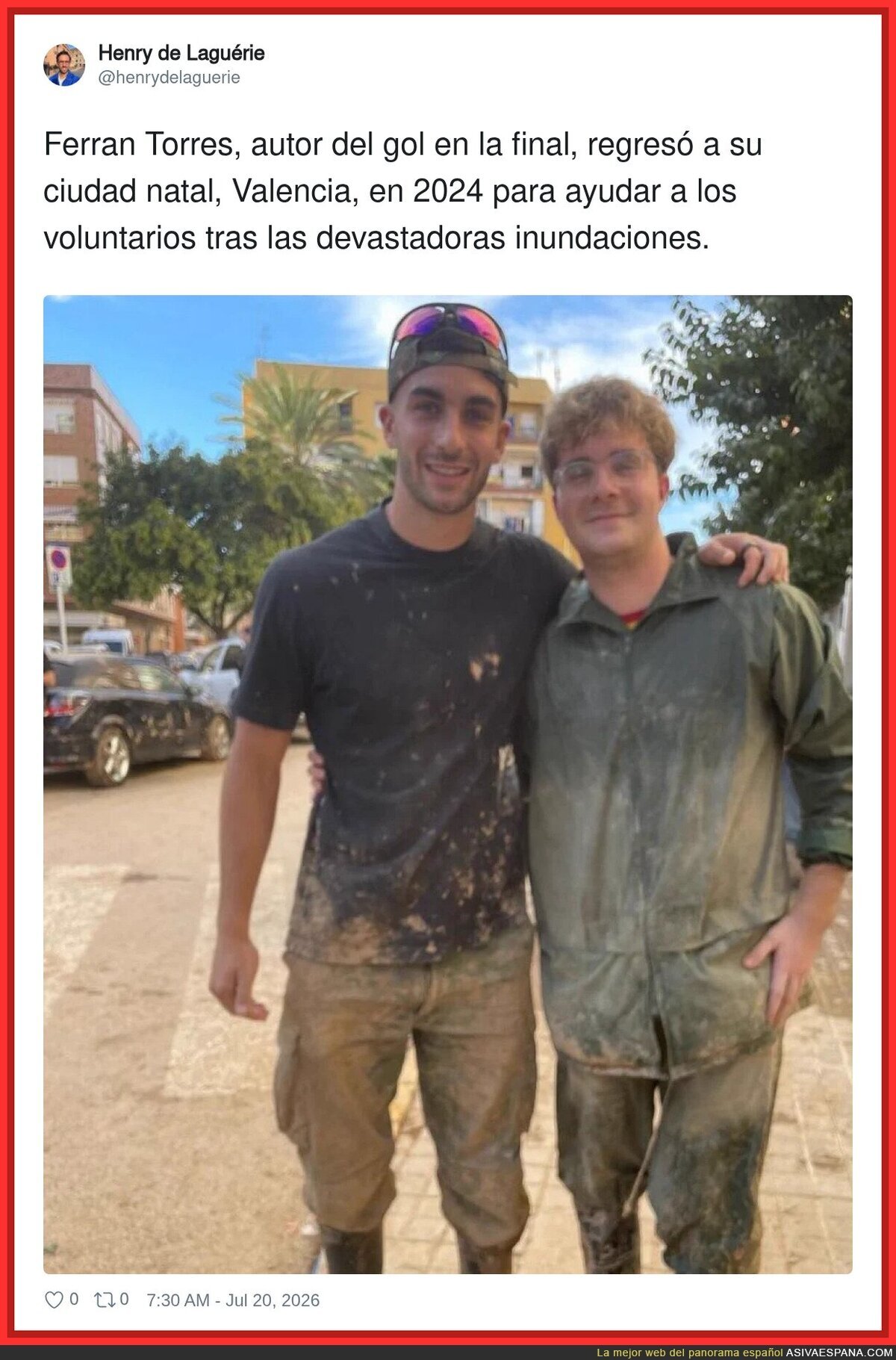 Ferran Torres ya era un héroe antes de la final