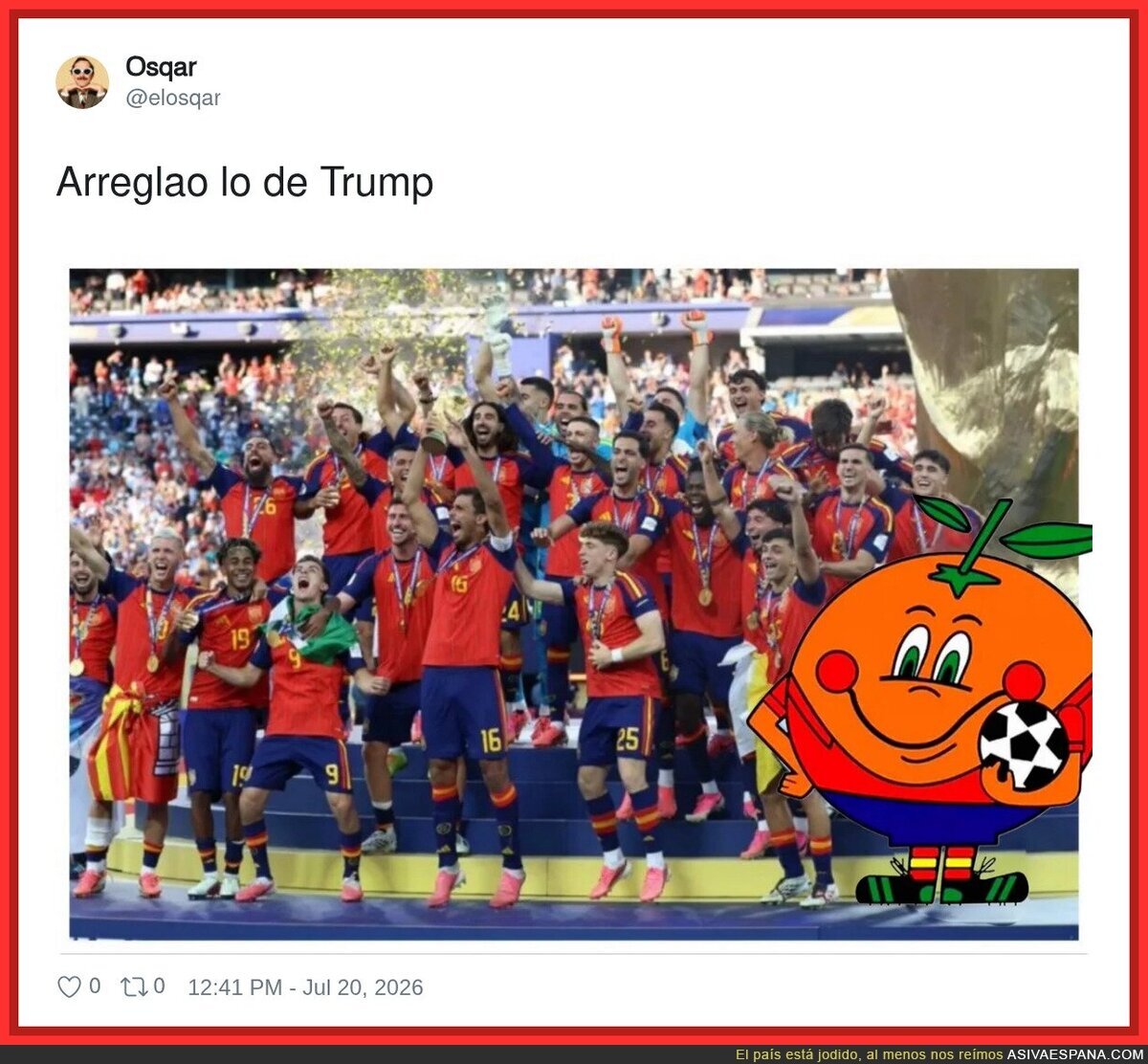 Preferimos a este Naranjito