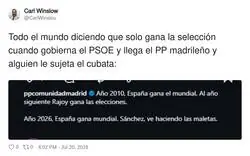Politizando ando una vez m&aacute;s