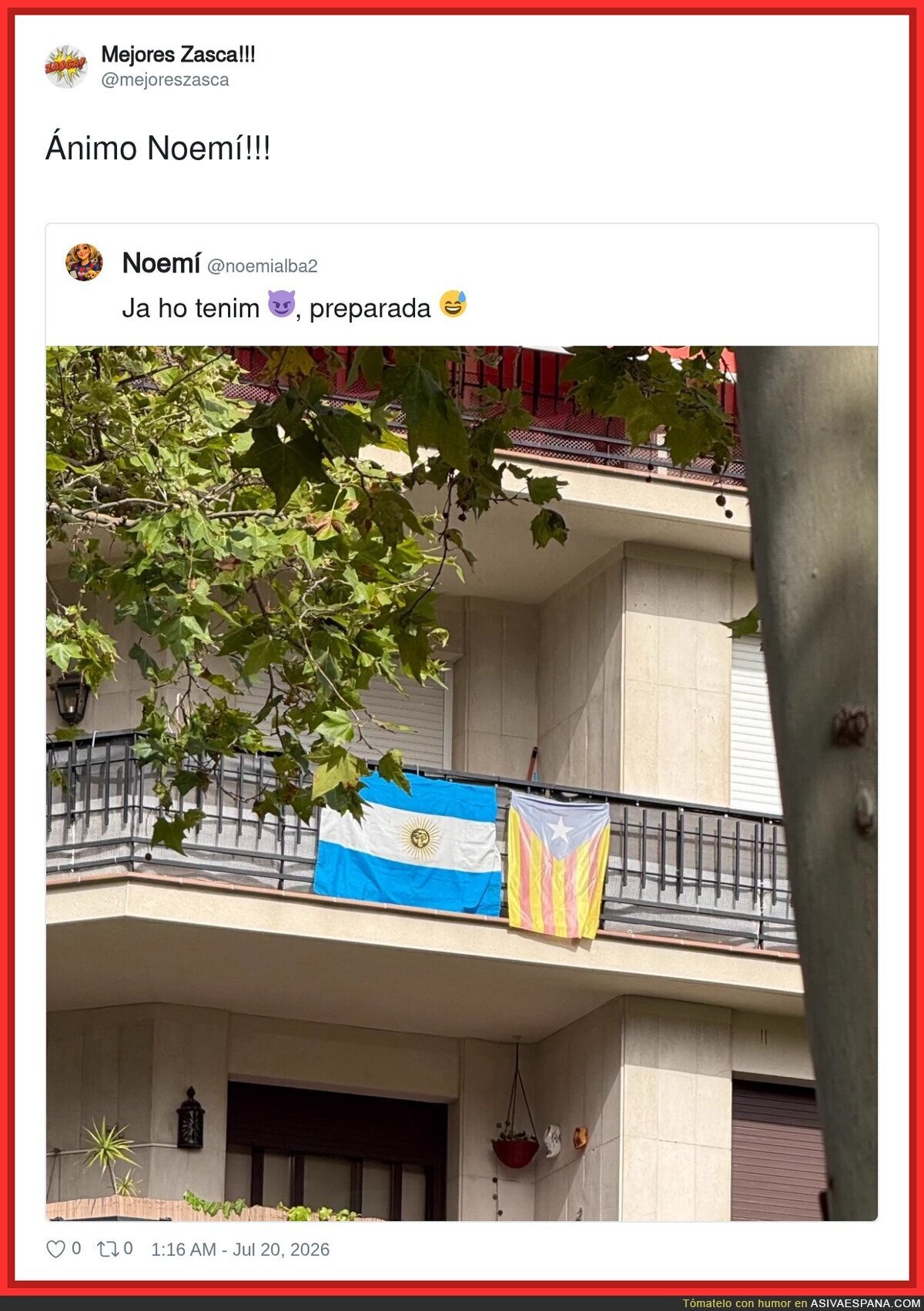 No veo ah&iacute; la bandera espa&ntilde;ola