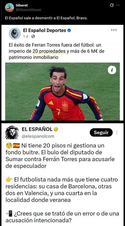 El Espa&ntilde;ol sale a desmentir a El Espa&ntilde;ol