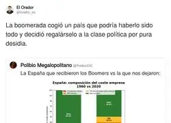 La generaci&oacute;n que lo tuvo todo y decidi&oacute; dejarnos la factura de propina