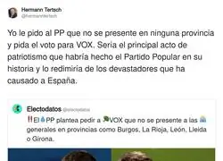 El PP pidiendo a VOX que no se presente es como pedirle a tu ex que no vaya a la misma fiesta despu&eacute;s de haberla arreglado todo