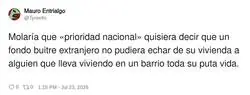Ah&iacute; s&iacute; estamos de acuerdo con la prioridad nacioanl